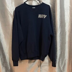 Soffe Dark Blue Crewneck Sweater